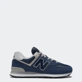 Men's New Balance 574 Core Shoes Navy White