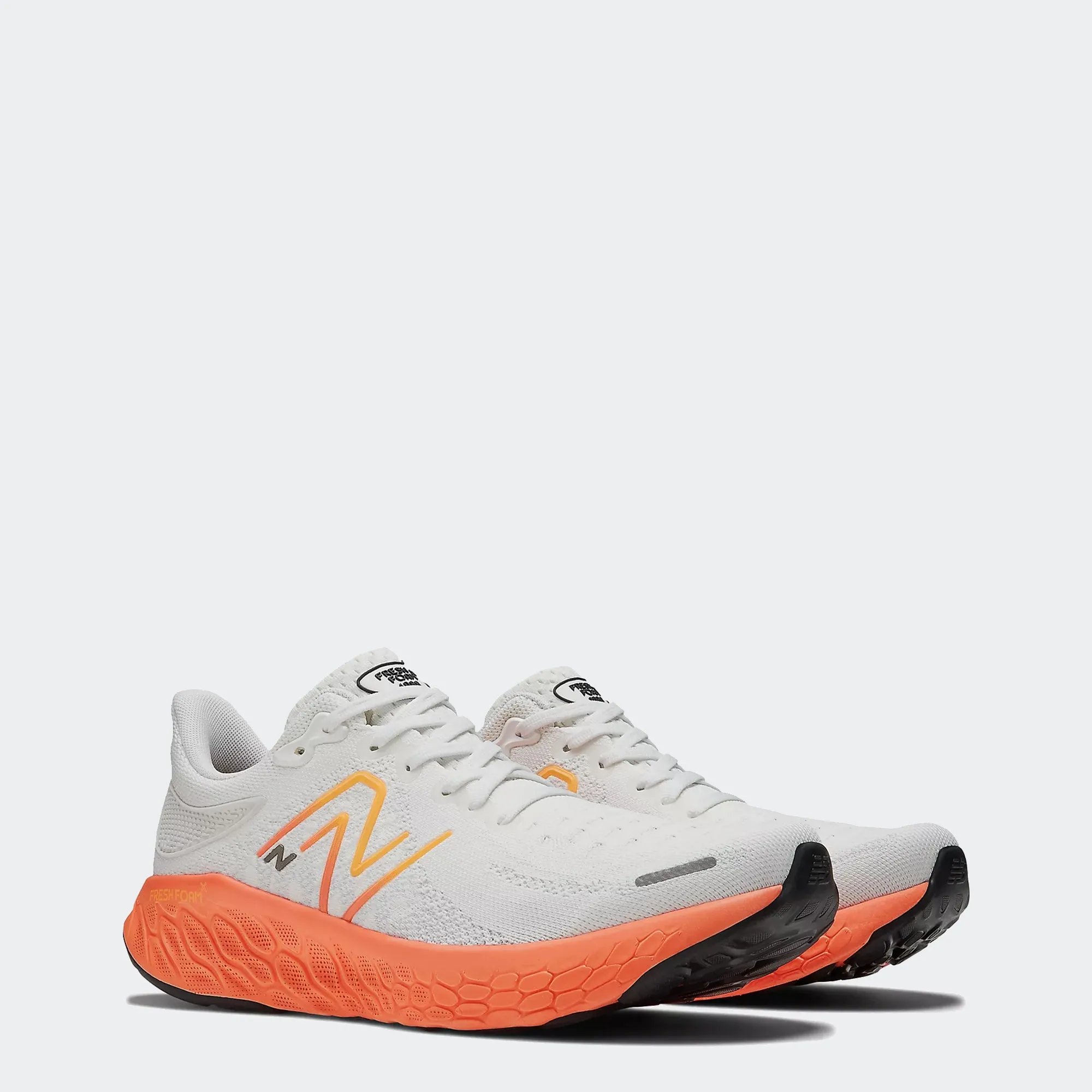 Men's New Balance Fresh Foam X 1080v12 White Orange