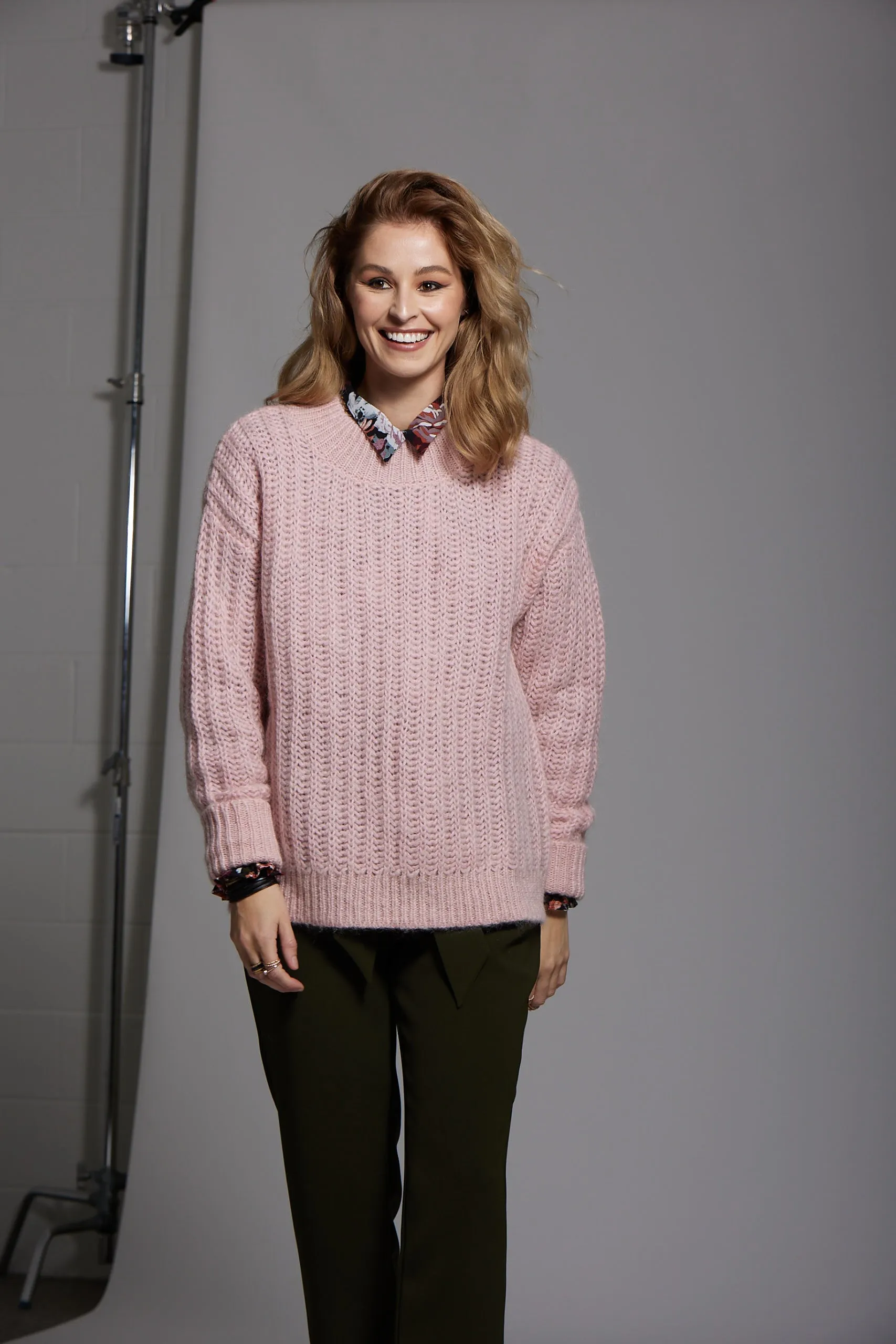 Mohair Sweater - Blush