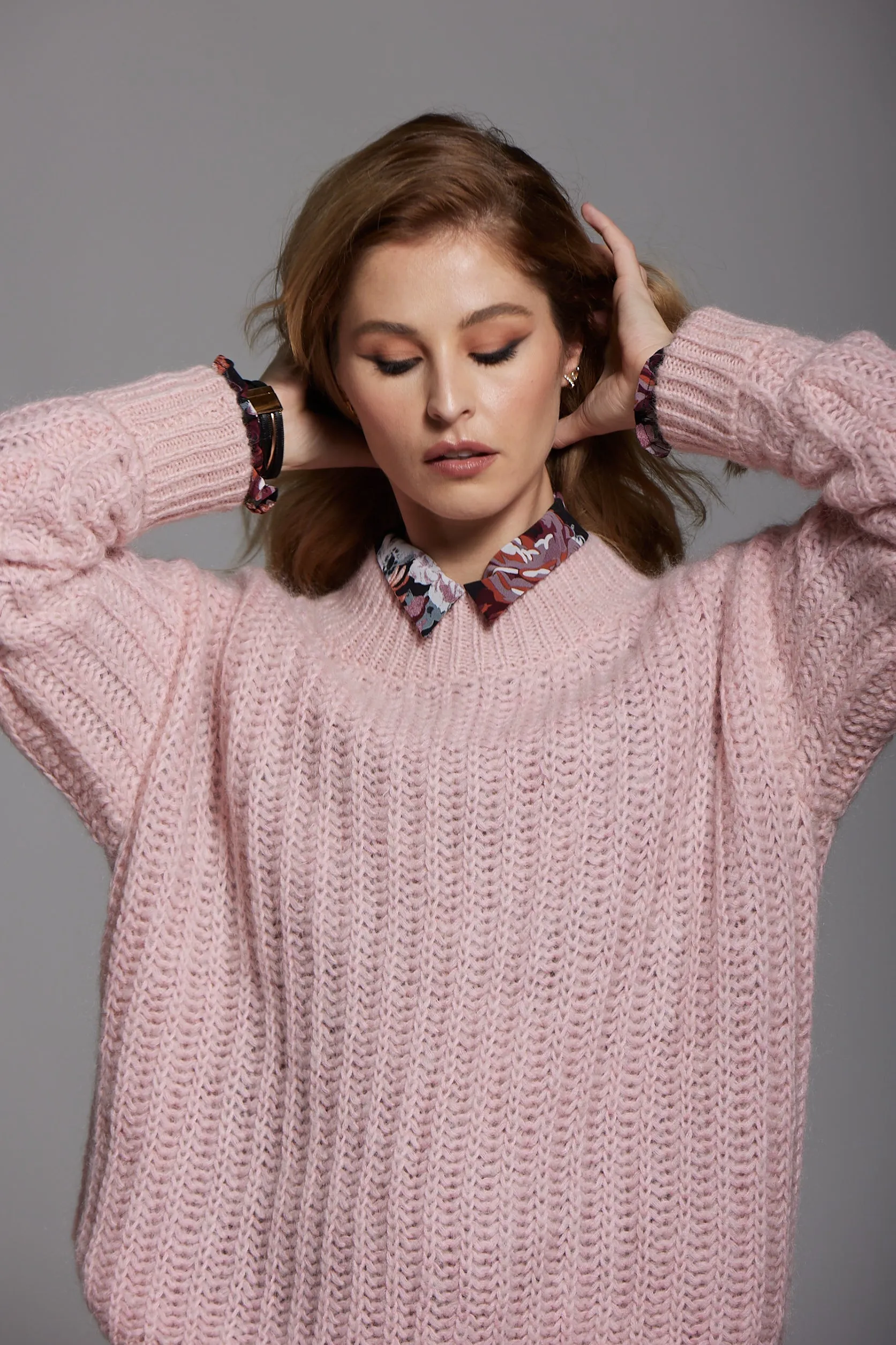 Mohair Sweater - Blush