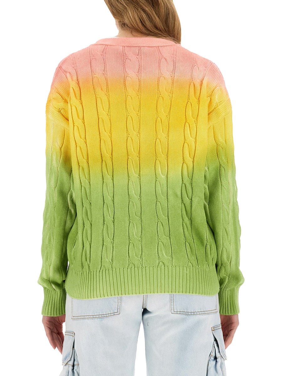 MSGM      CARDIGAN DEGRADE