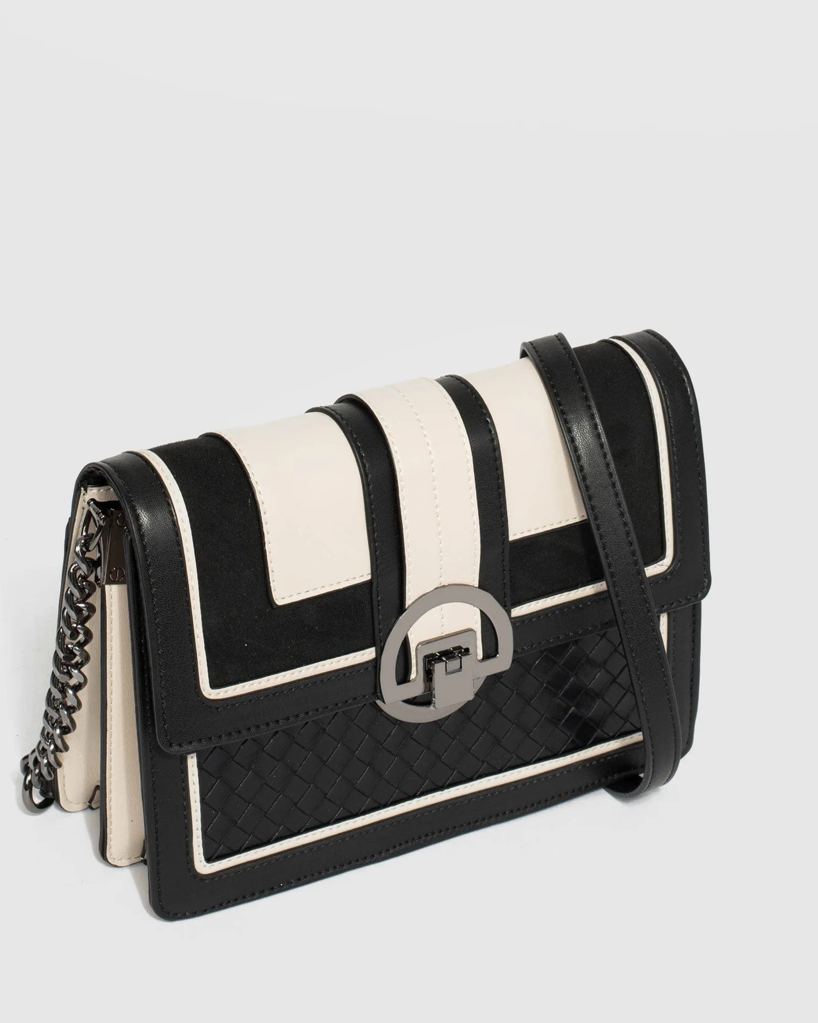 Multi Colour Orsola Lock Crossbody Bag