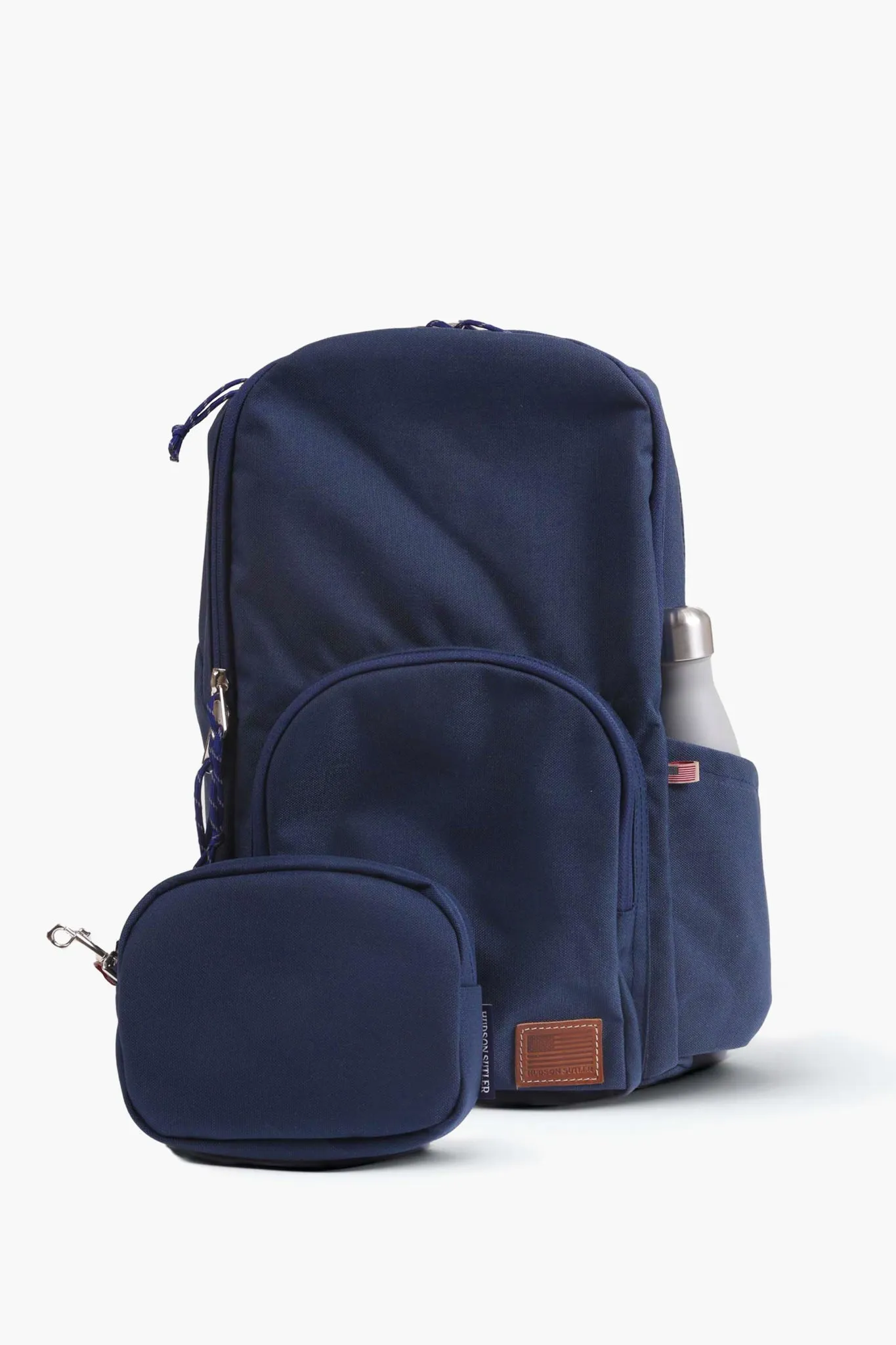 Navy Flatiron Backpack