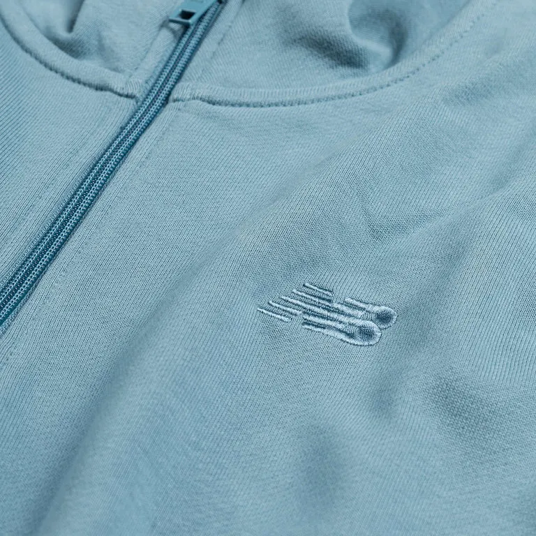 New Balance Athletics Fleece Half-Zip Heron Blue