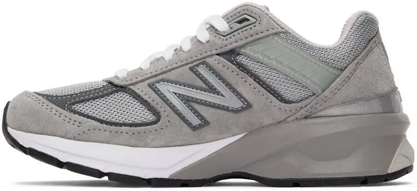 New Balance Grey Made In US 990 V5 Sneakers