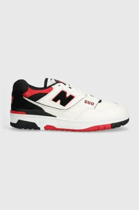 New Balance leather sneakers 550 white color BB550STR