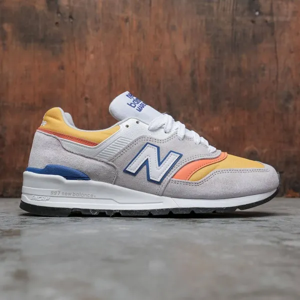 New Balance Men 997 M997PT - Made In USA (gray / orange)