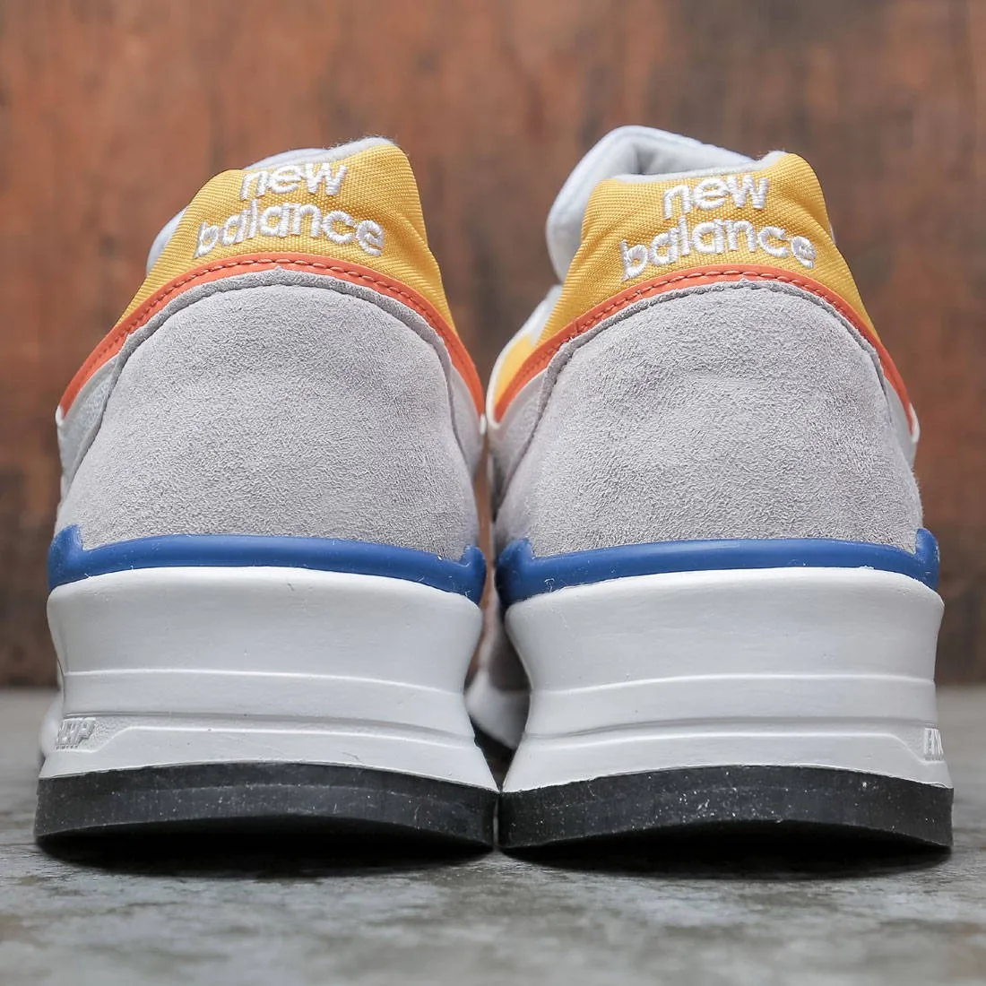 New Balance Men 997 M997PT - Made In USA (gray / orange)