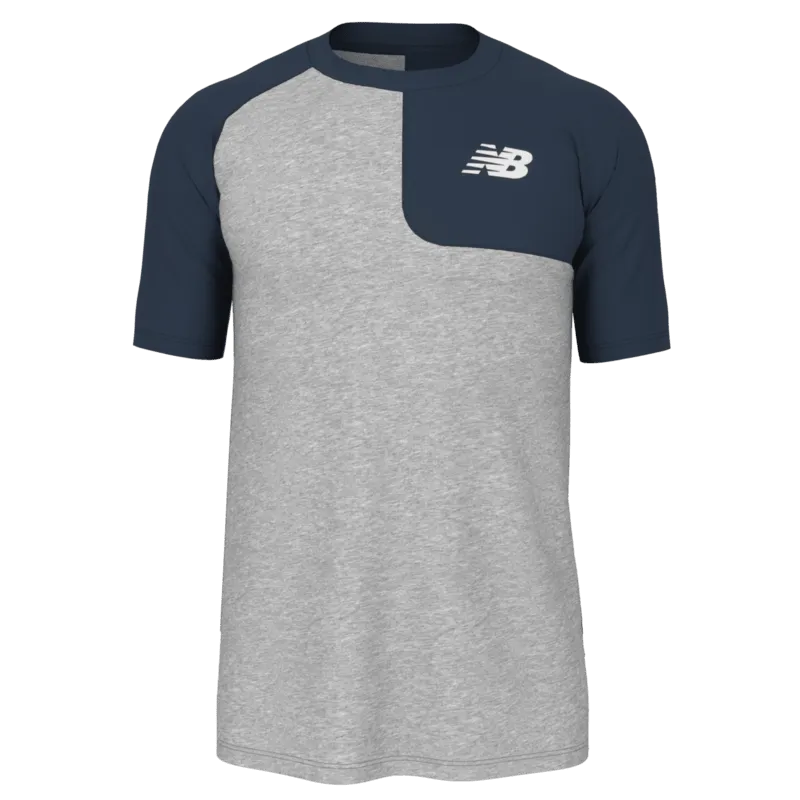 New Balance Men's SS Asym Baseball Top Left