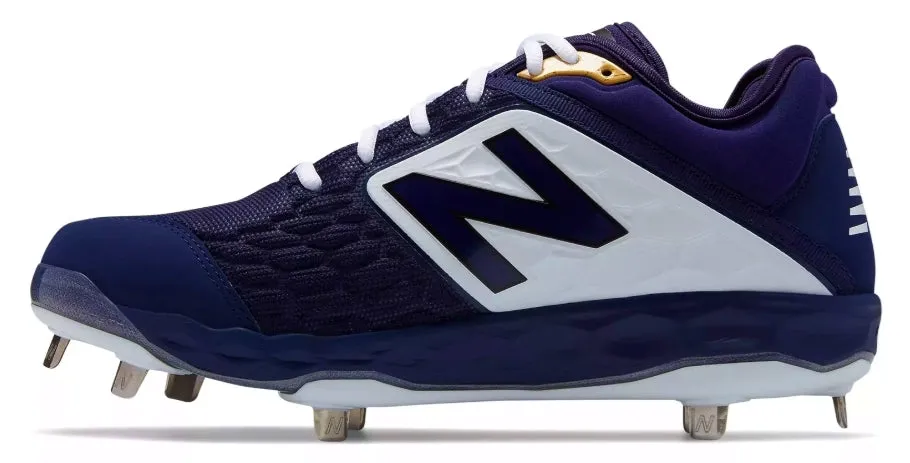 New Balance - Navy/White Low-Cut L3000v4 Metal Spikes (L3000TN4)