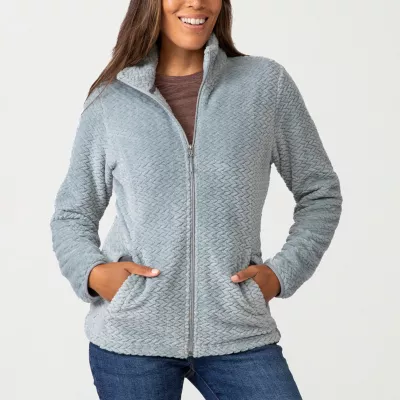 new!Free Country Womens Fleece Lightweight Jacket