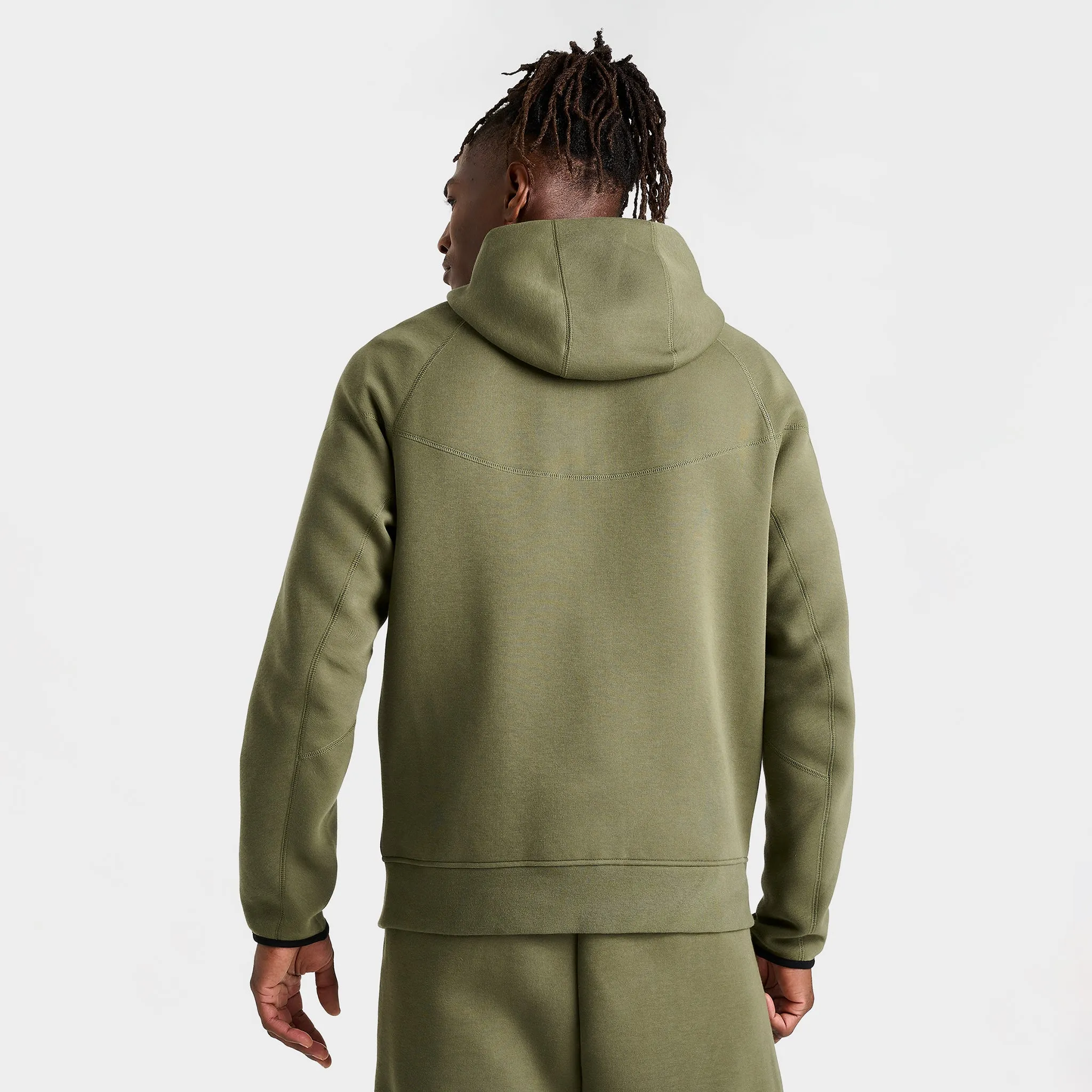 Nike Sportswear Tech Fleece FZ Windrunner Hoodie / Medium Olive - SET