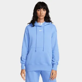 Nike Women's Sportswear Phoenix Fleece Oversized Pullover Hoodie Polar / Sail