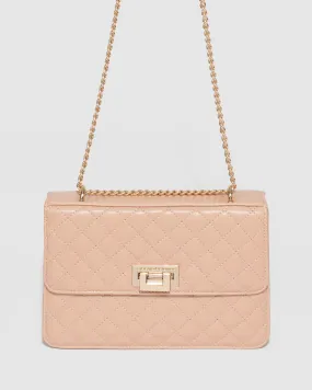 Nude Adie Quilt Crossbody Bag