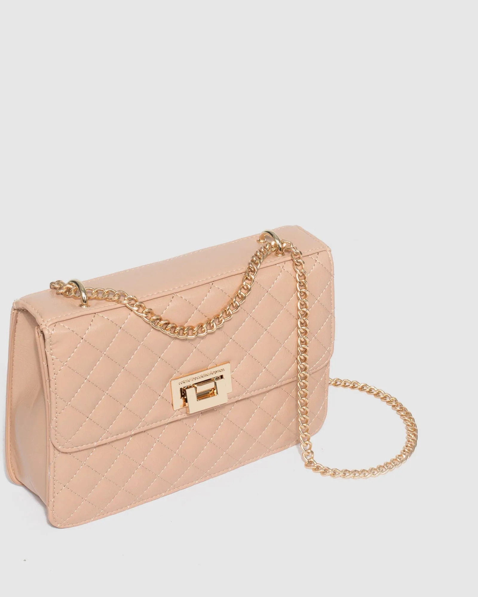 Nude Adie Quilt Crossbody Bag