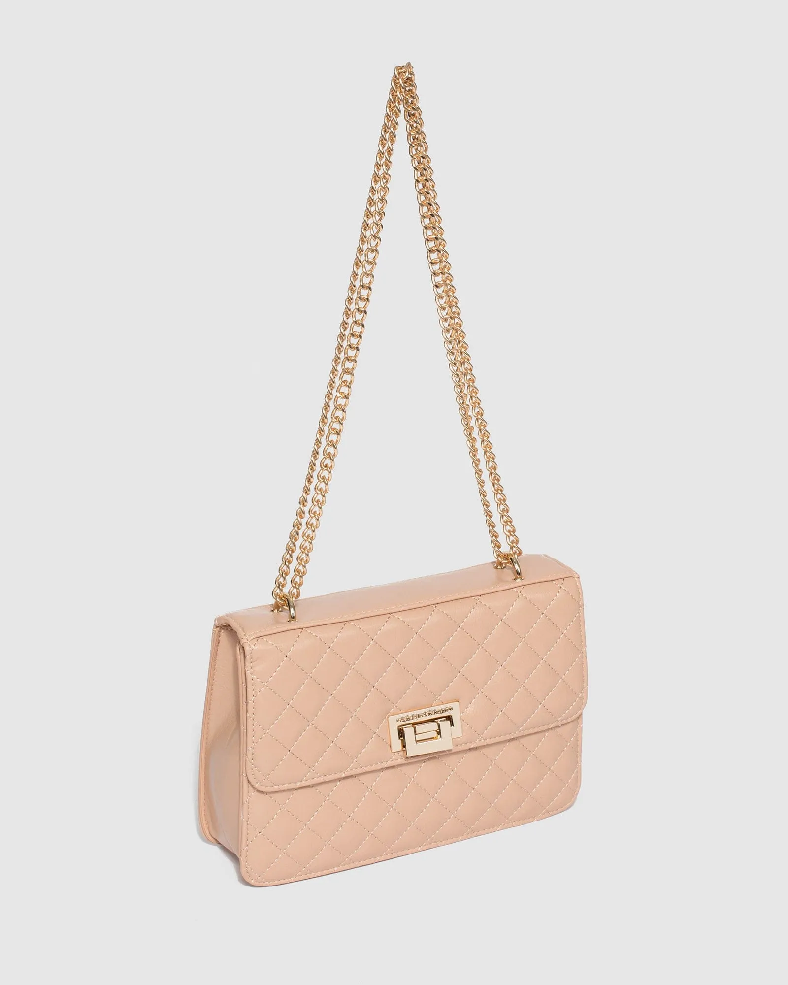 Nude Adie Quilt Crossbody Bag