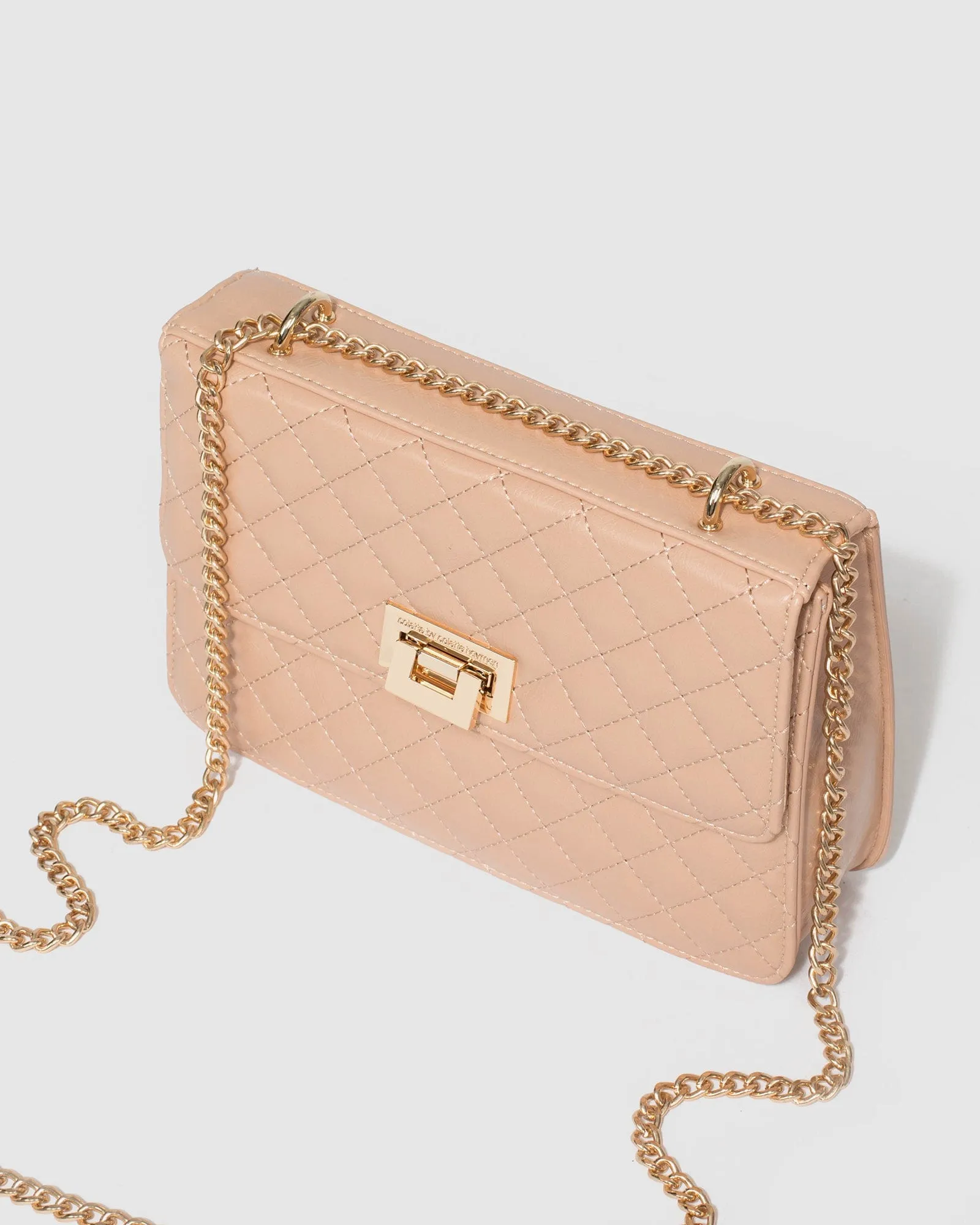 Nude Adie Quilt Crossbody Bag