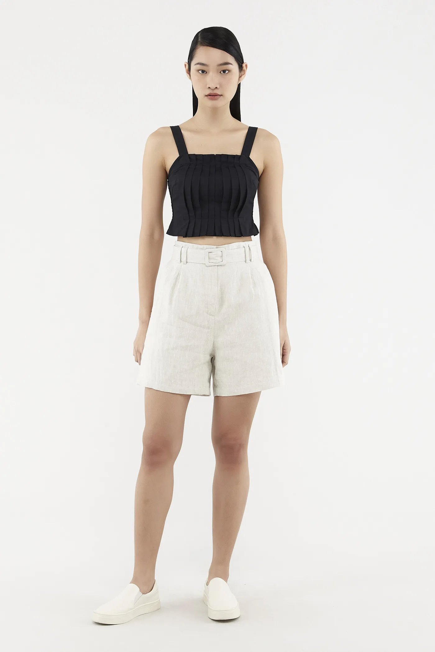 Ofilia Linen Shorts 