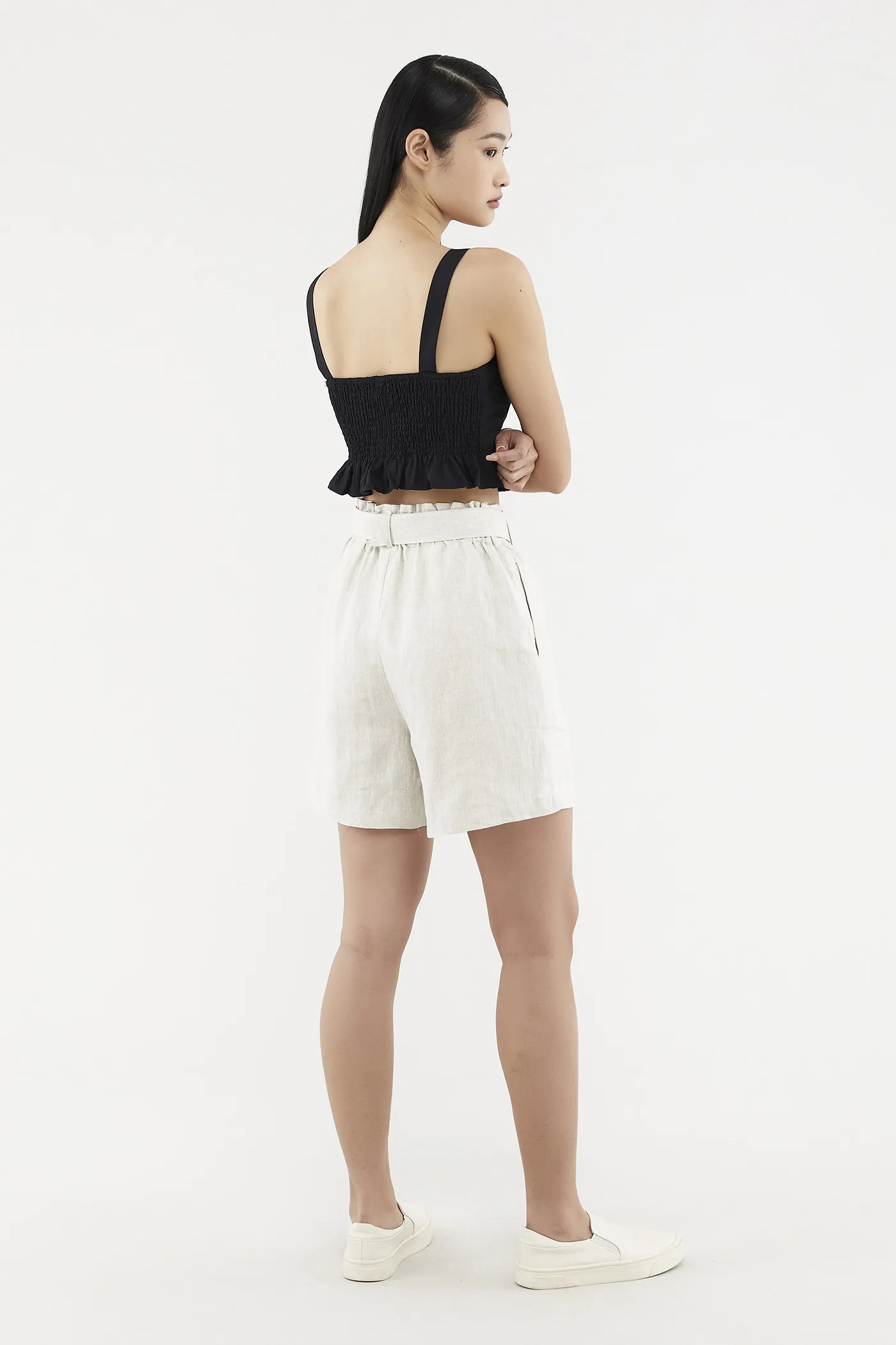 Ofilia Linen Shorts 