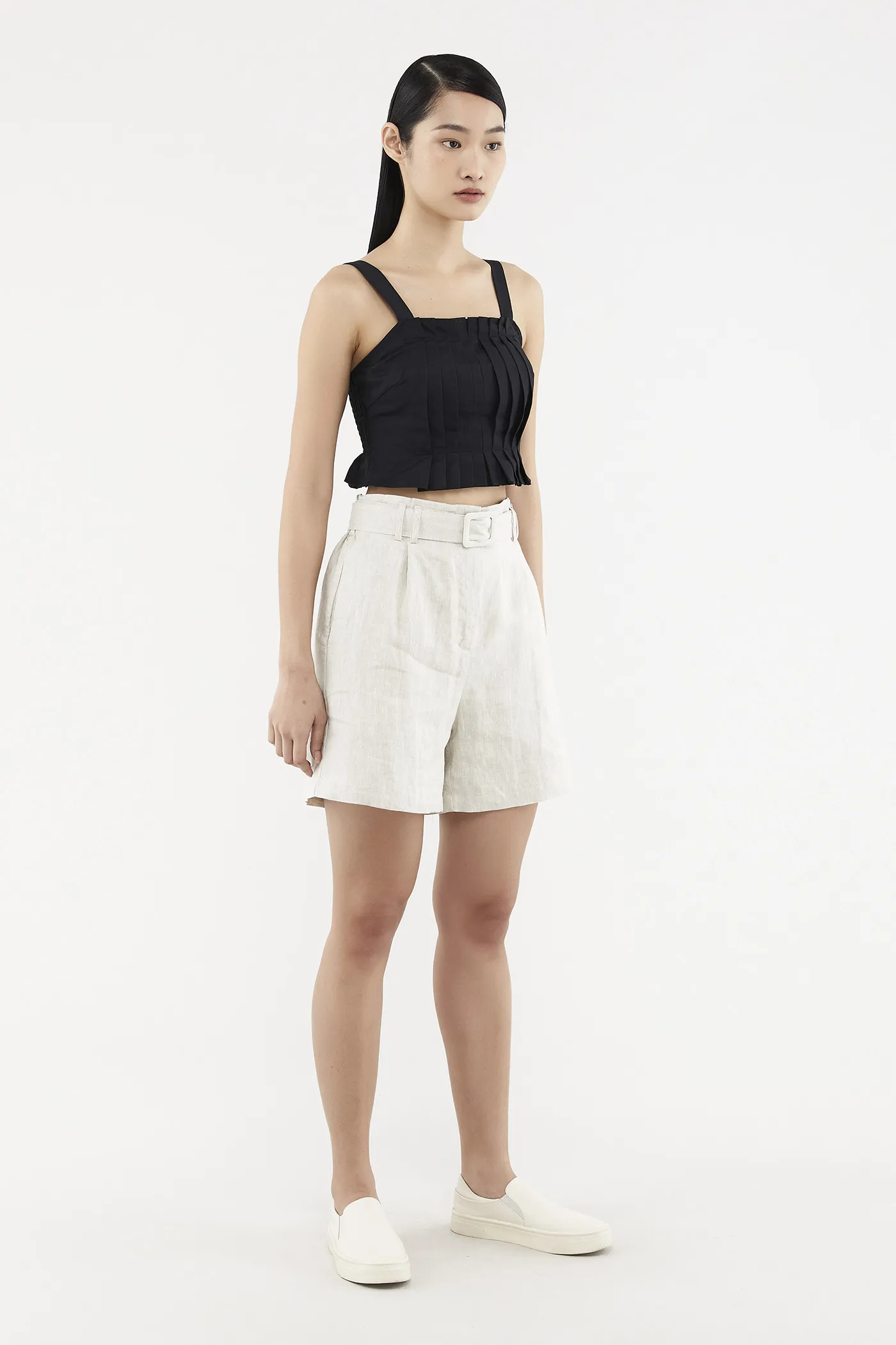 Ofilia Linen Shorts 