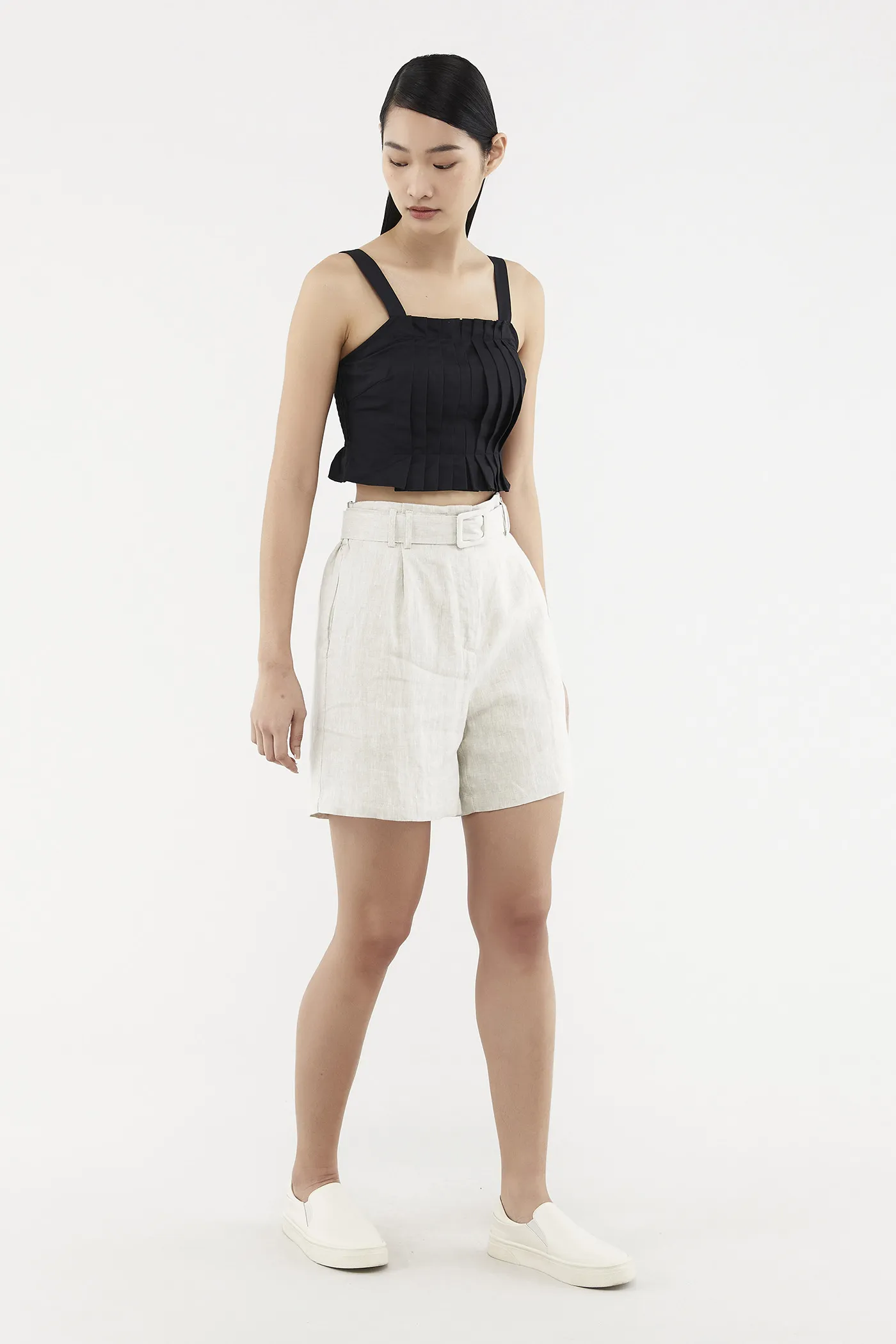 Ofilia Linen Shorts 