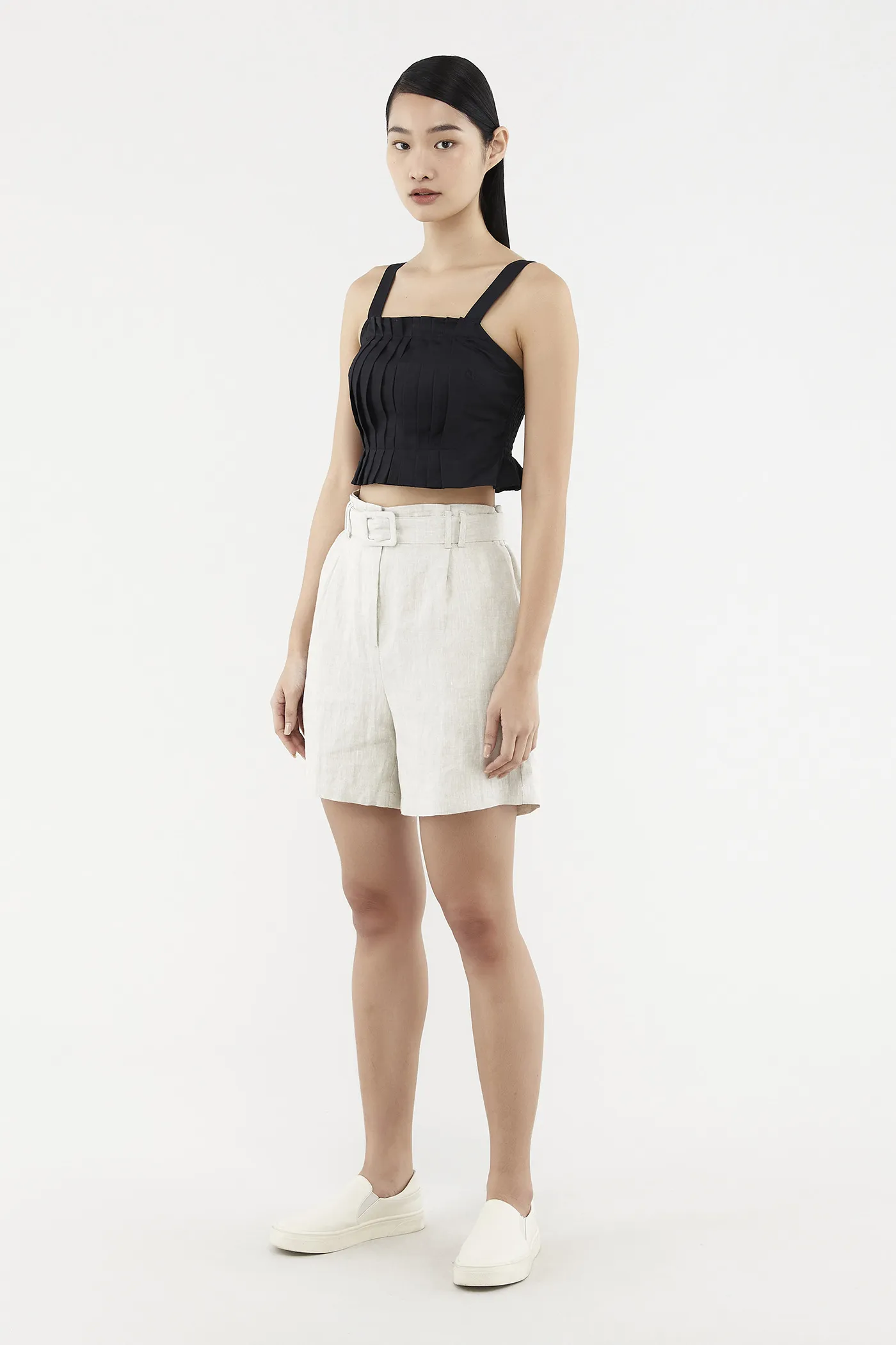 Ofilia Linen Shorts 