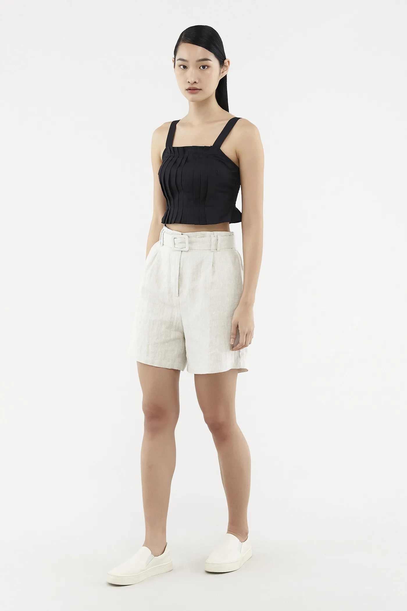 Ofilia Linen Shorts 