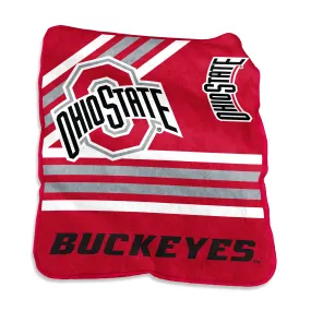 Ohio State Buckeyes 50 x 60 Raschel Throw Blanket