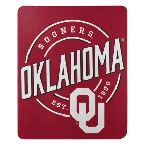 Oklahoma Sooners 50 x 60 Campaign Fleece Throw Blanket