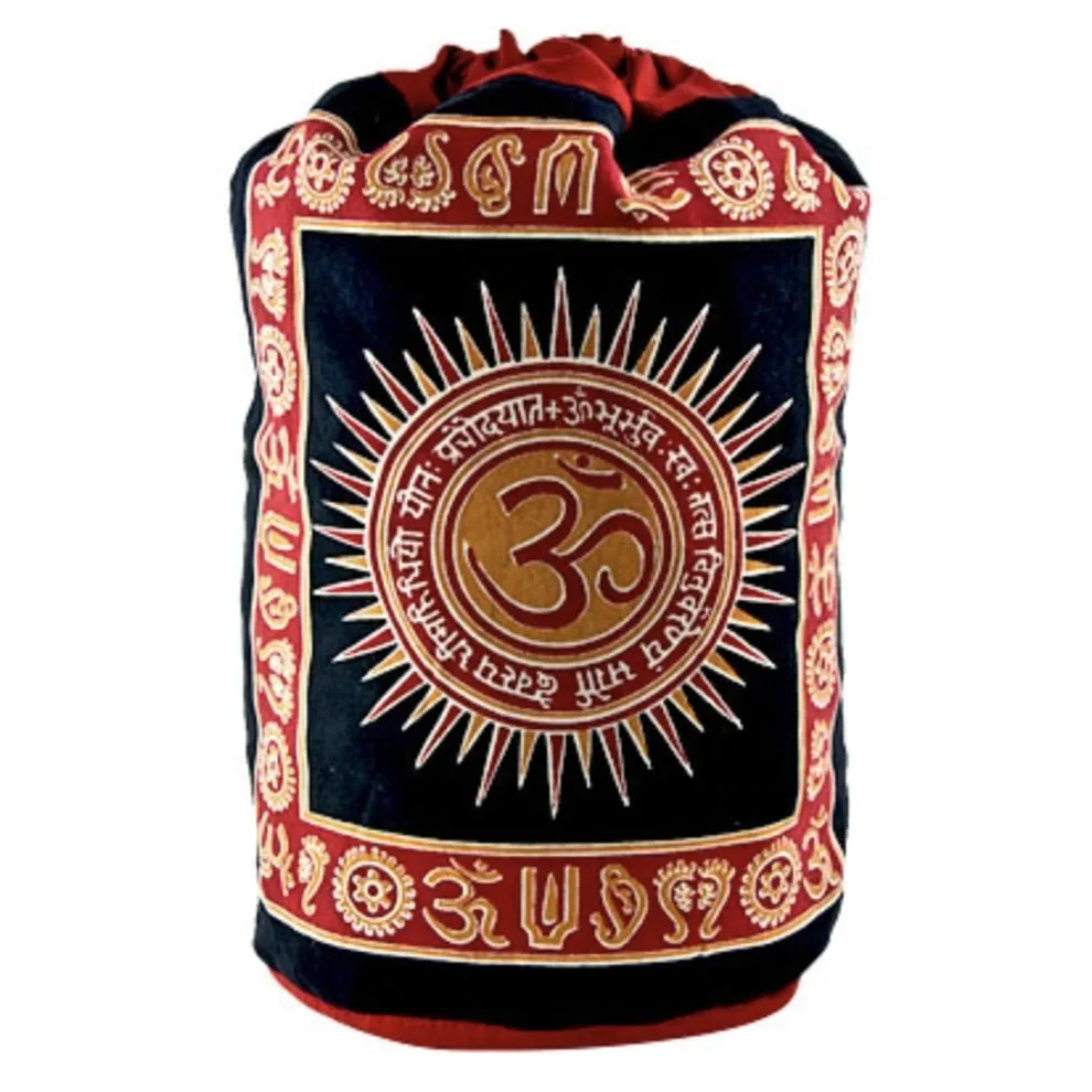 Om with Gayatri Mantra Backpack