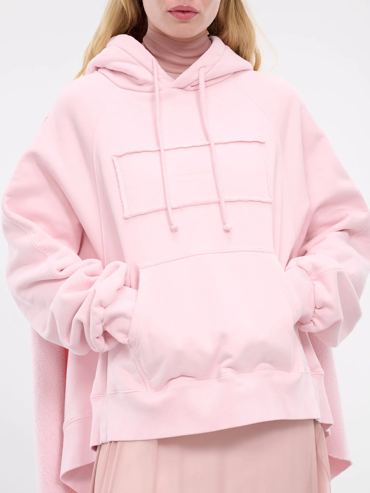 Open Back Hoodie (S2WJEHO04-PINK-FADE-OUT)