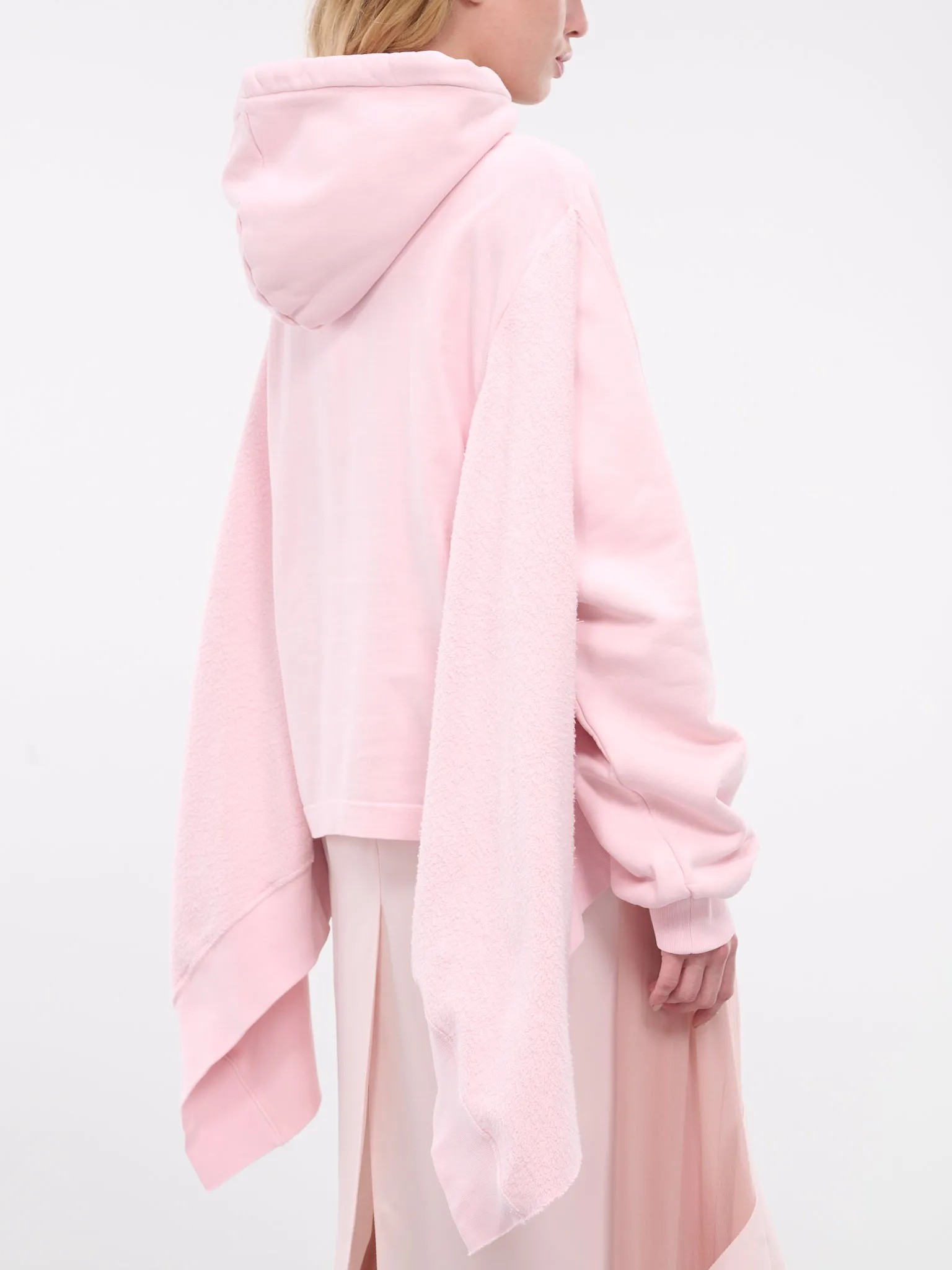 Open Back Hoodie (S2WJEHO04-PINK-FADE-OUT)