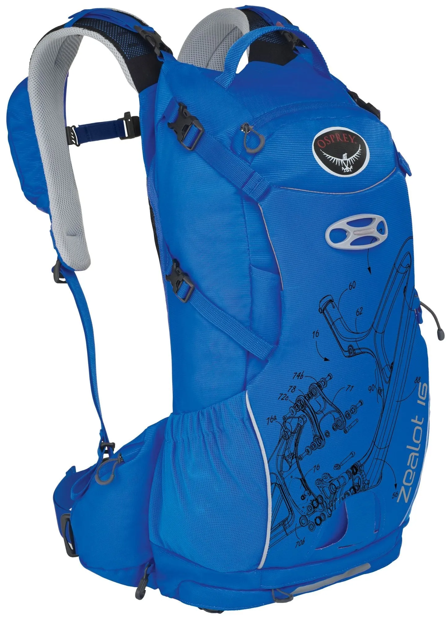 Osprey Zealot 16 Backpack - Octane Blue