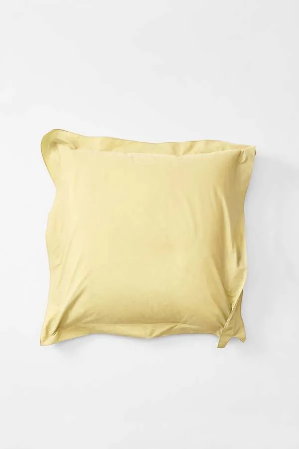 Pair Euro Pillowcase - Maize