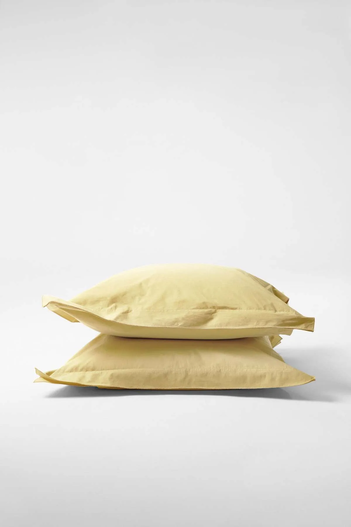 Pair Euro Pillowcase - Maize