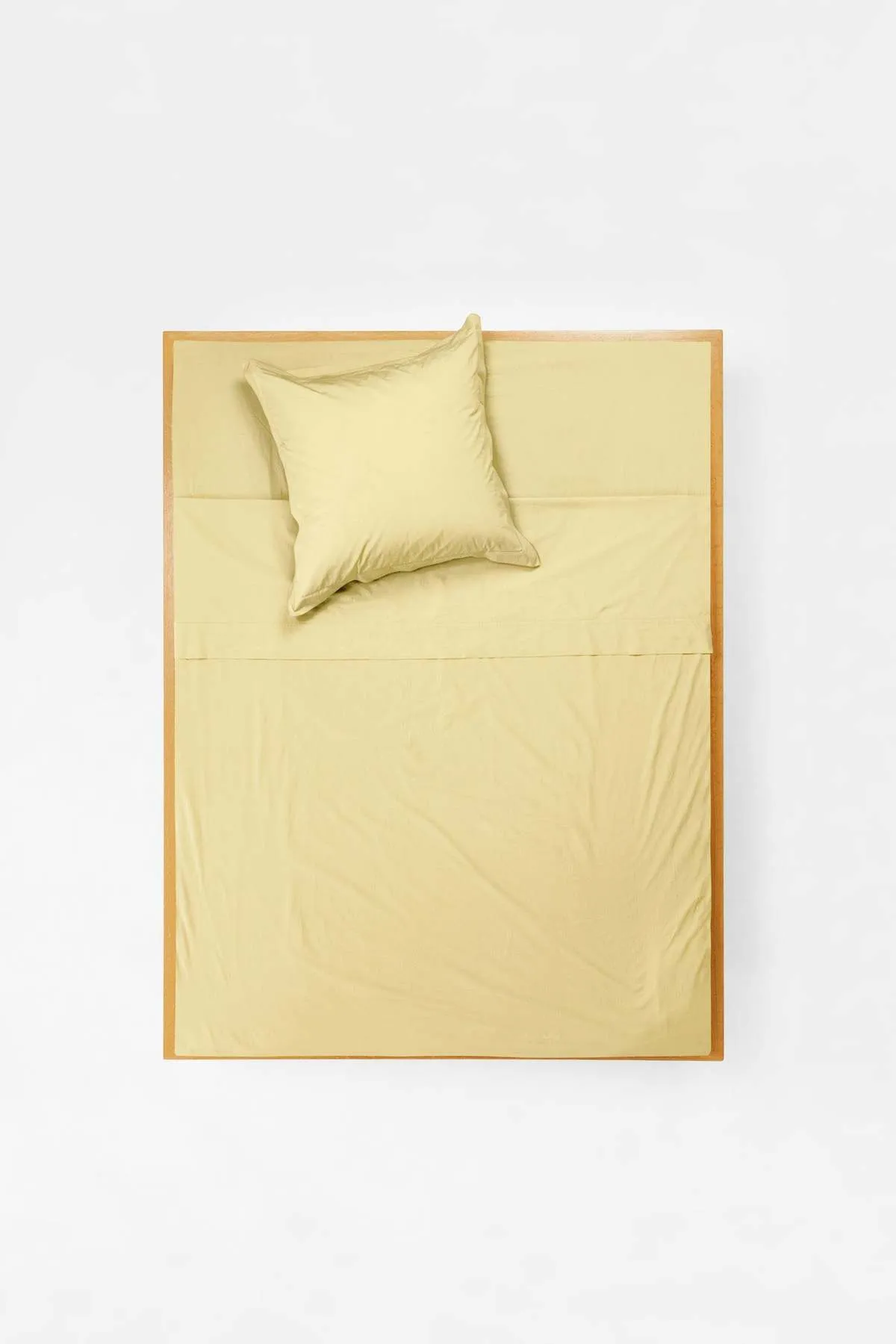 Pair Euro Pillowcase - Maize