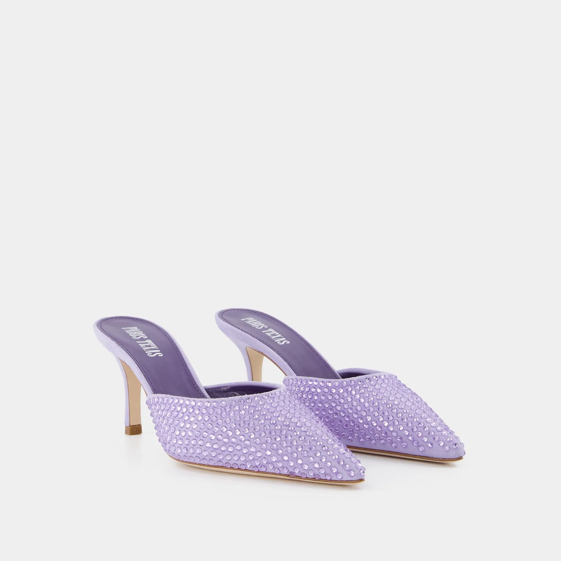 Paris Texas  Hollywood 75 Mules - Paris Texas - Light Amethyst