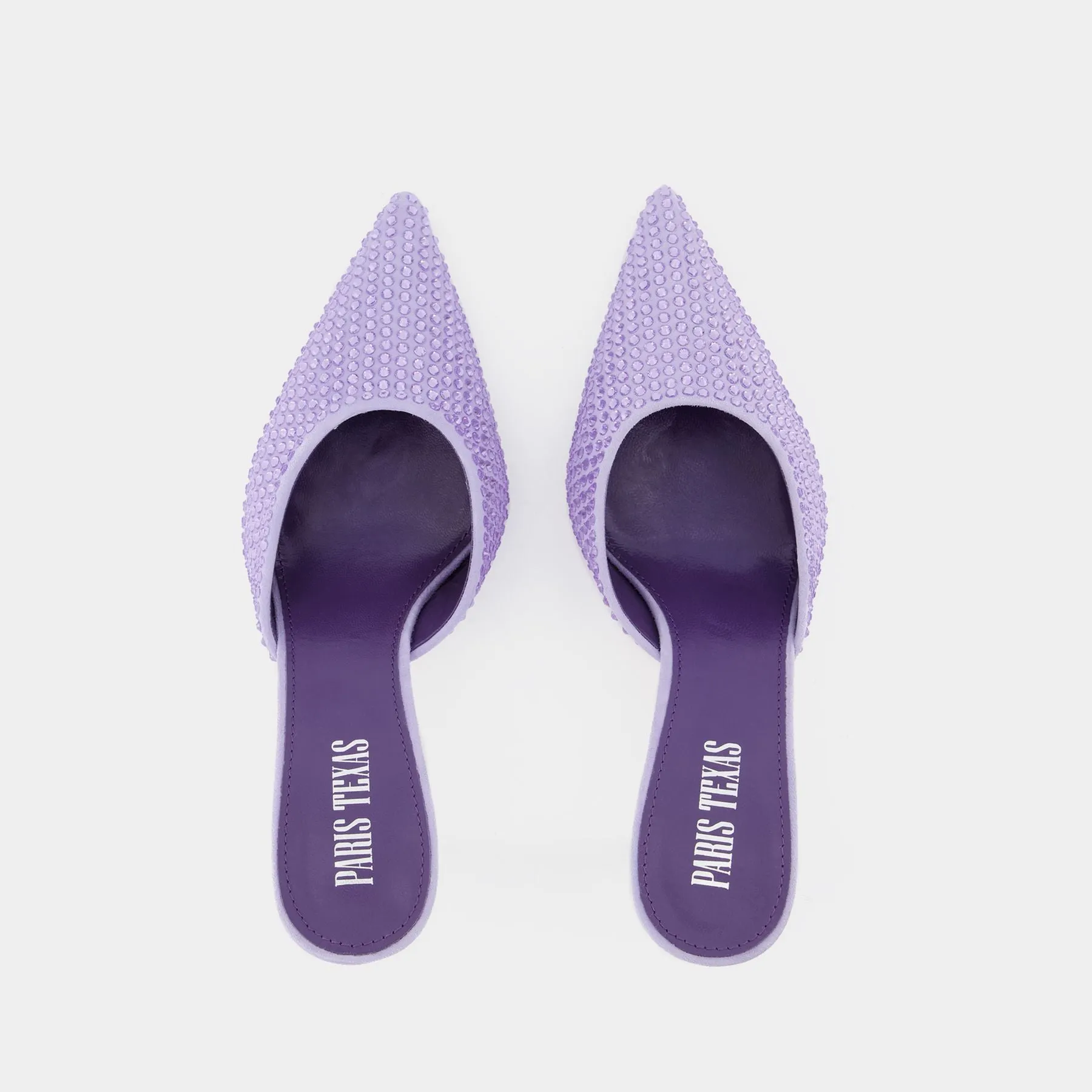 Paris Texas  Hollywood 75 Mules - Paris Texas - Light Amethyst