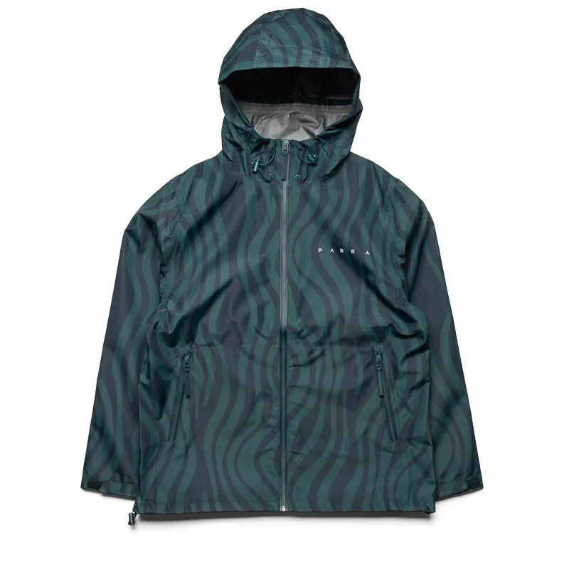 Parra Rain Flow Jacket - Green