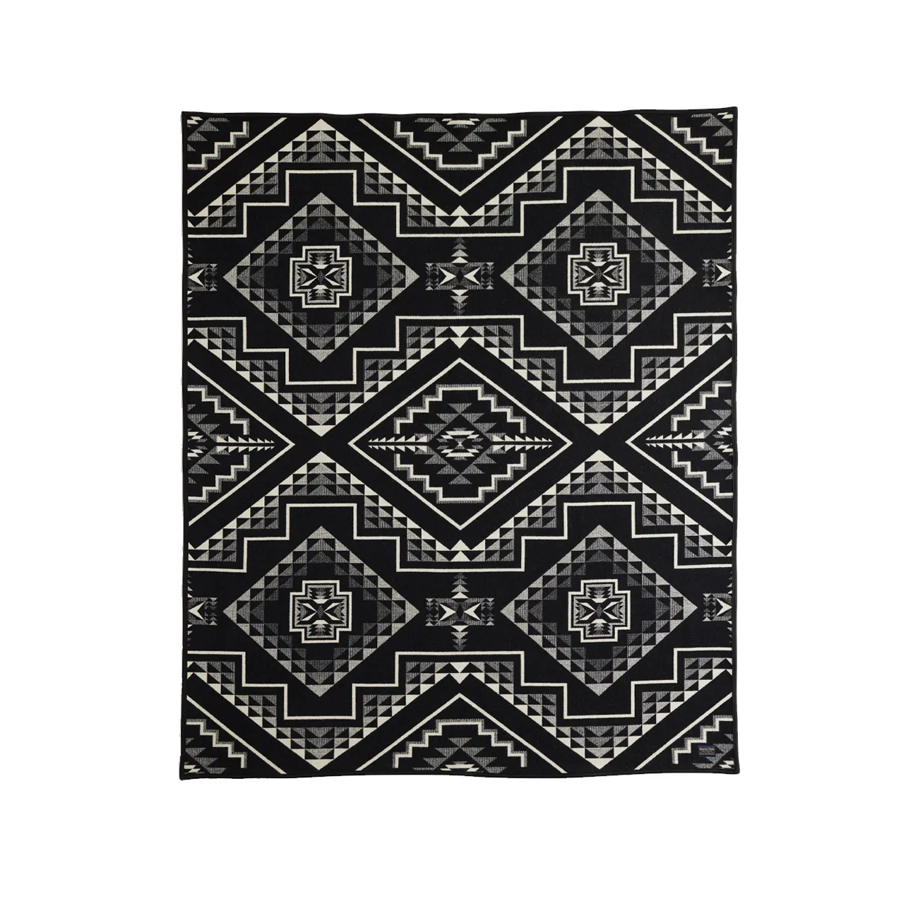 Pendleton Oxbow Blanket (Black / White)