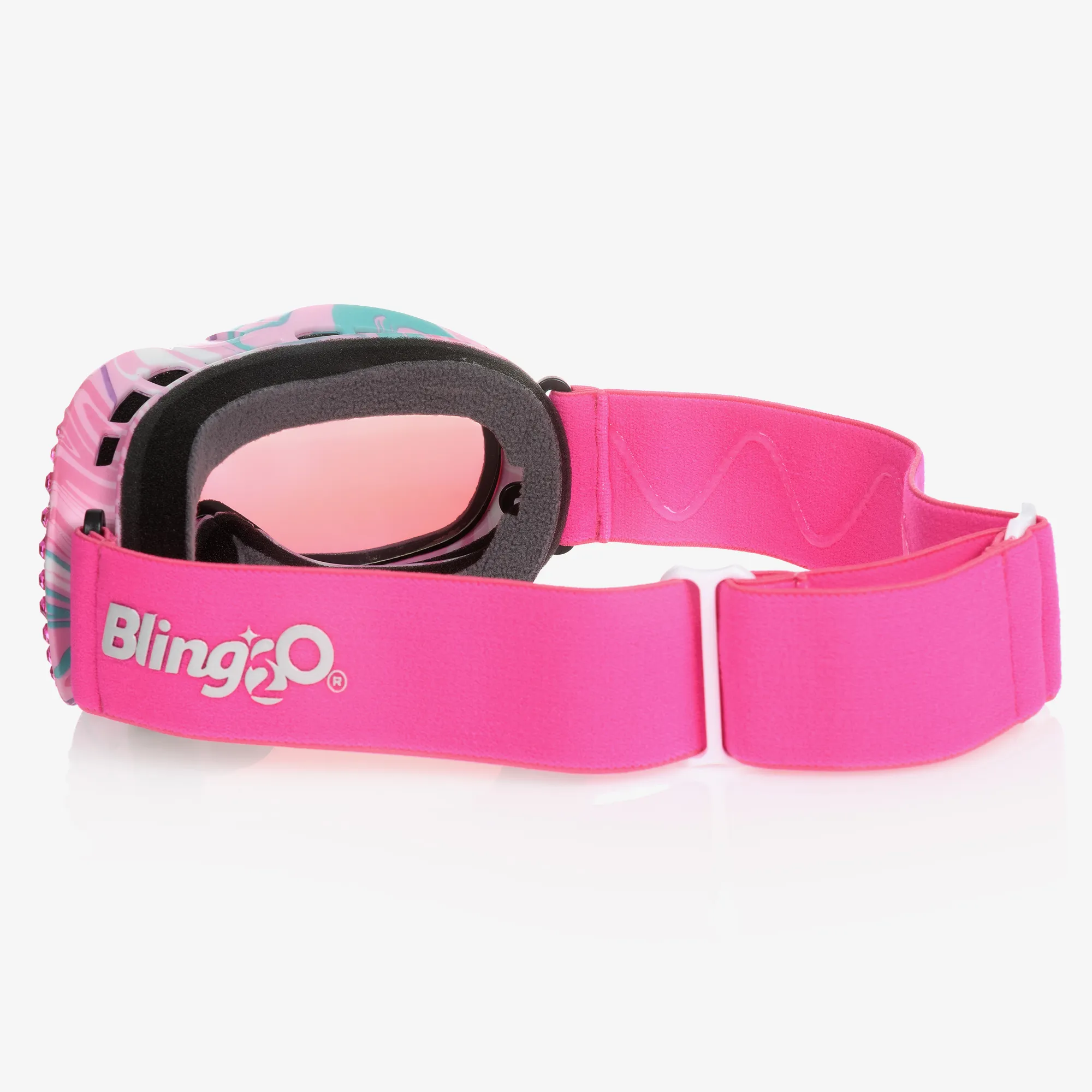 Pink & Purple Ski Goggles