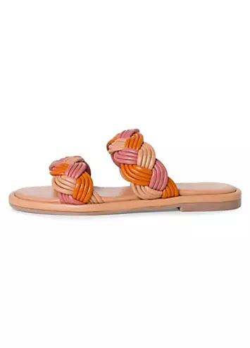 Plaited Strap Slip-On Mules by Tamaris | Look Again