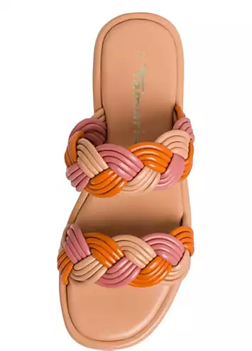 Plaited Strap Slip-On Mules by Tamaris | Look Again