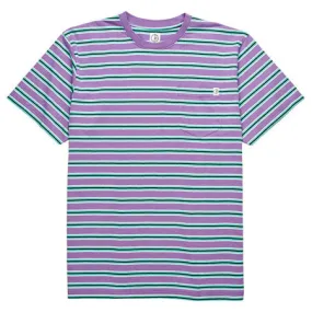 Polar Skateboards Striped Pocket T Shirt