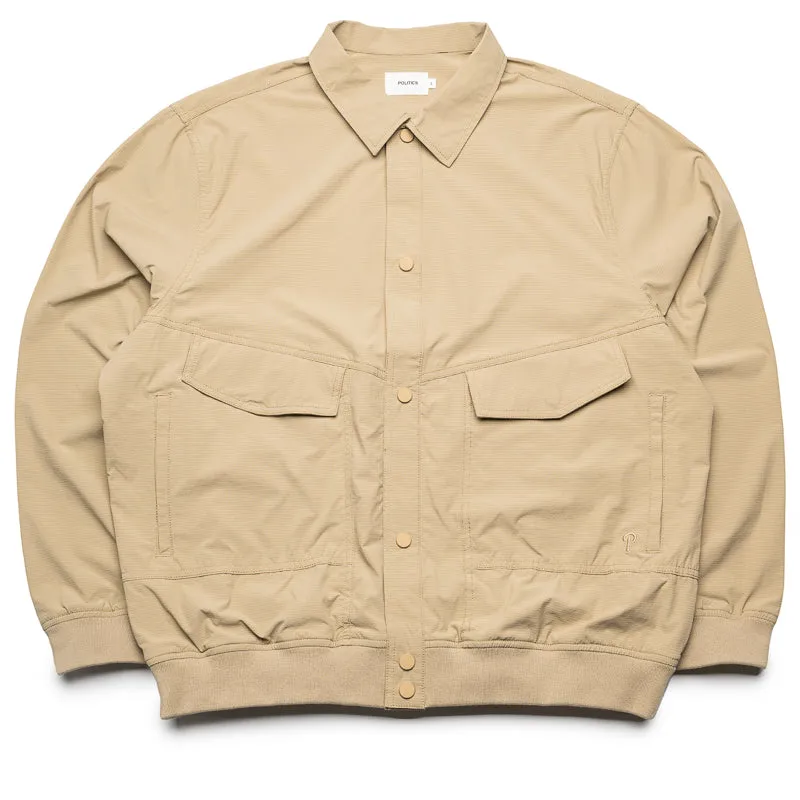 Politics Augustus Bomber Jacket - Khaki