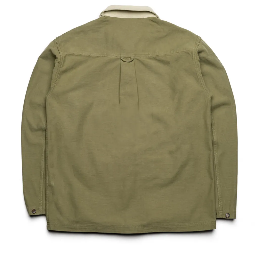 Politics Chore Jacket - Olive