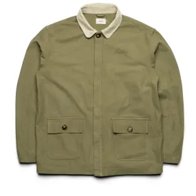 Politics Chore Jacket - Olive