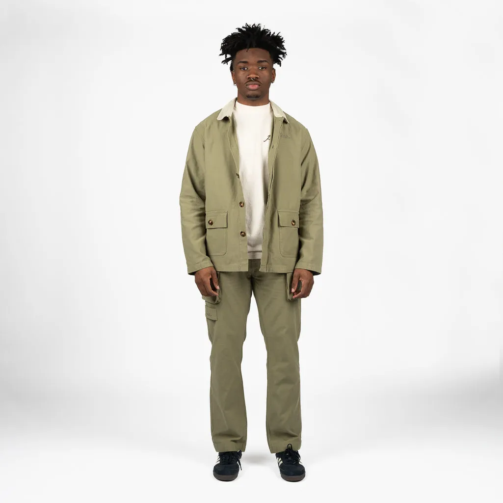 Politics Chore Jacket - Olive