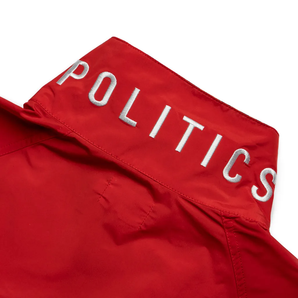 Politics Field Anorak Jacket - Red