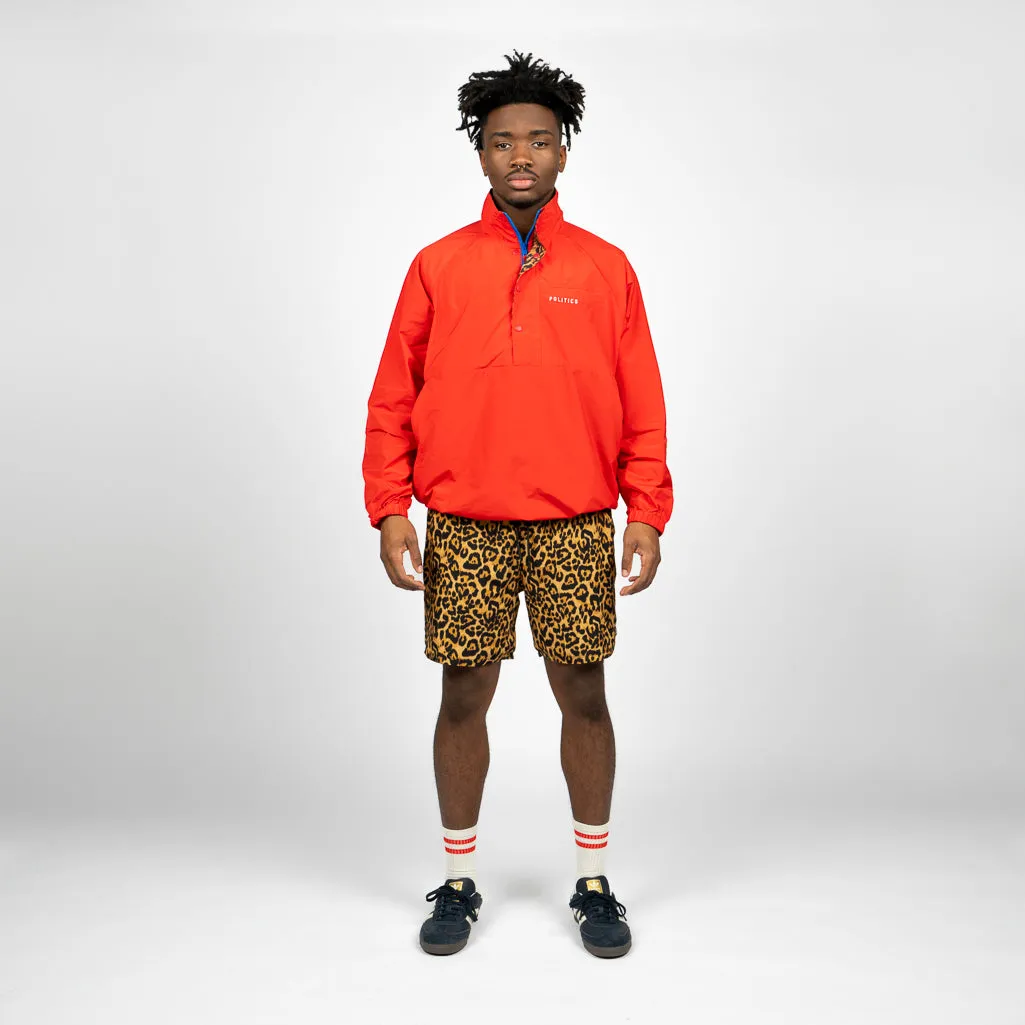 Politics Field Anorak Jacket - Red